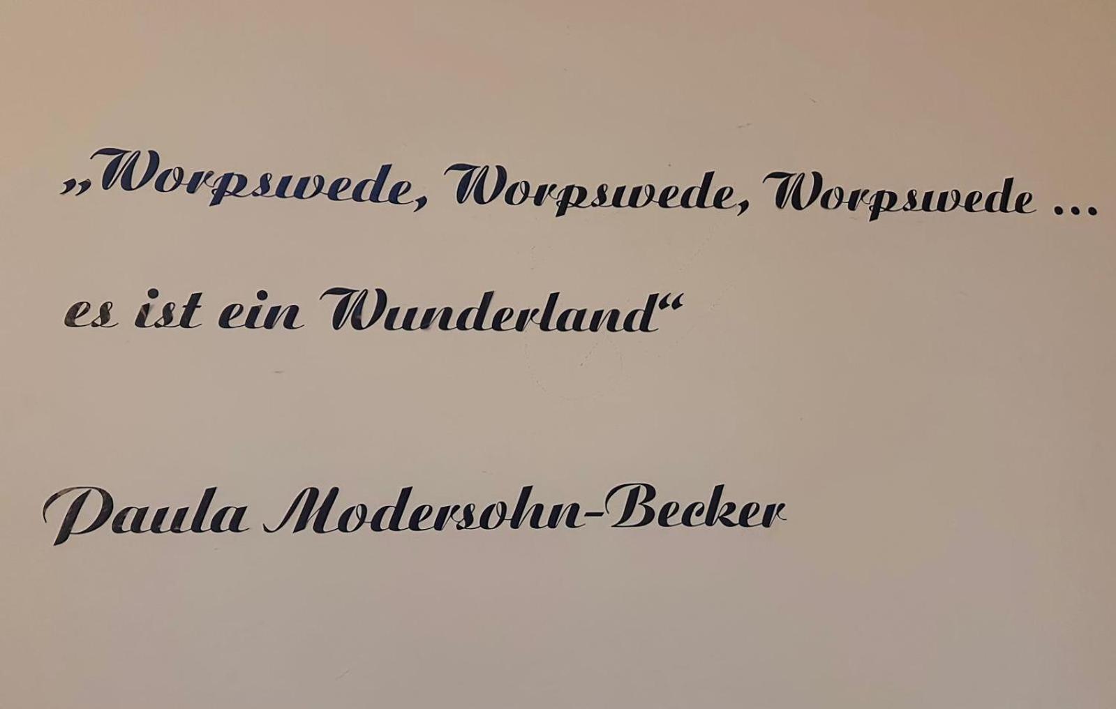 Apartamento Willi Ohler Haus Worpswede Exterior foto