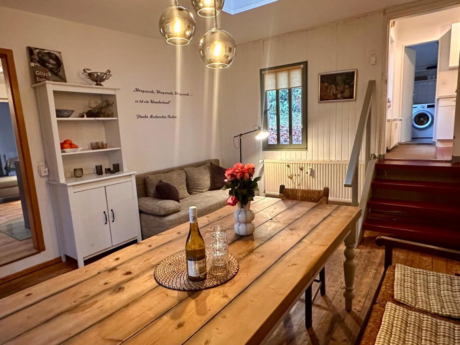 Apartamento Willi Ohler Haus Worpswede Exterior foto